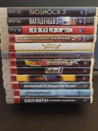Lote 12 Juegos PS3: Bioshock 2, Battlefield 3, RDR