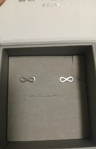 Pendientes Lotus Plata Infinito. Nuevos