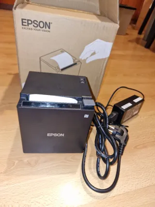 Impresora de Tickets Epson Negra