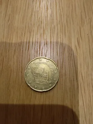 Moneda 20 céntimos Chipre