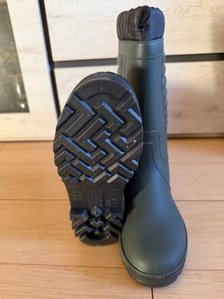 Botas de agua verdes