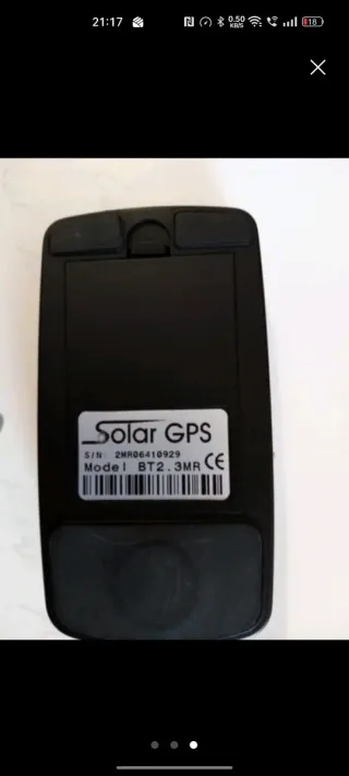 Receptor GPS Bluetooth Solar