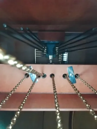 Reloj de pie antiguo madera