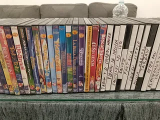 Colección DVD Clásicos Disney  unidad 1euro