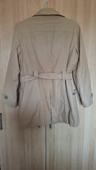 Gabardina Beige Mujer