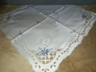 2 Tapetes Navideños con Vela y Flor