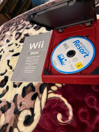 Nintendo Wii Mini Rojo Completo