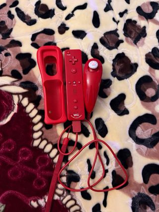 Nintendo Wii Mini Rojo Completo