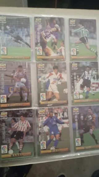 Album Panini Las Fichas de la Liga 96/97.