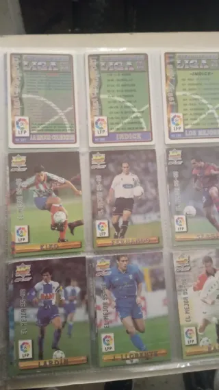 Album Panini Las Fichas de la Liga 96/97.