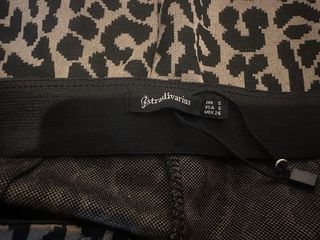 Falda animal print Stradivarius