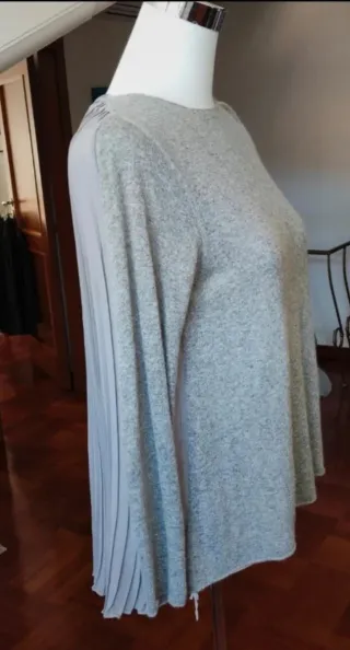 Maglione Zara grigio donna taglia S