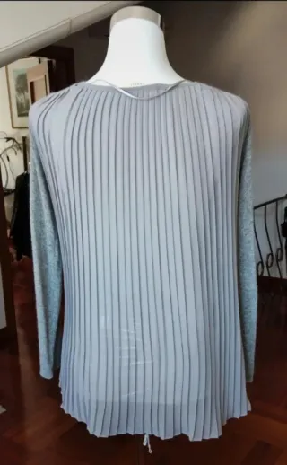 Maglione Zara grigio donna taglia S