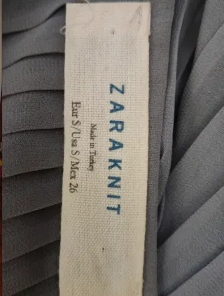 Maglione Zara grigio donna taglia S