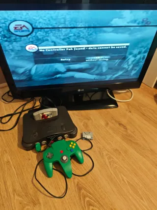 Nintendo 64 N64 + Expansión Pak + Controller pak