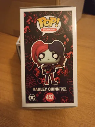 Funko Pop! Harley Quinn 452 con Pizza