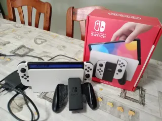 Nintendo Switch OLED Blanca