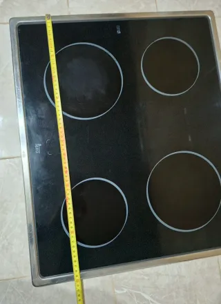 Placa vitrocerámica Teka 4 fuegos