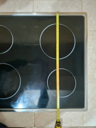 Placa vitrocerámica Teka 4 fuegos