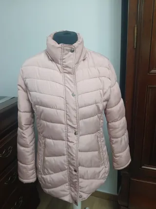 Parka mujer rosa