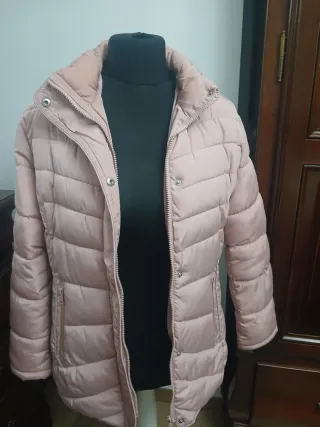 Parka mujer rosa