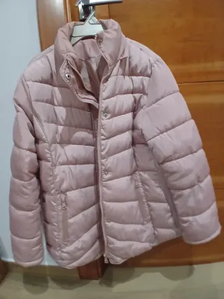Parka mujer rosa