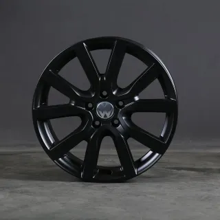 Llantas 18” VW Golf V Negras 5 Radios Dobles