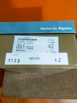 Sandalias Camper Piel Hombre Negras Talla 42