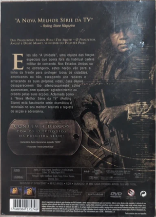 DVD The Unit - Unidade Especial - Série 1