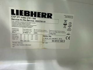 Nevera Liebherr CNP 371 Blanca