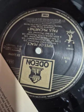 Vinilo Paul McCartney Pipes of Peace