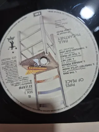 Vinilo Paul McCartney Pipes of Peace