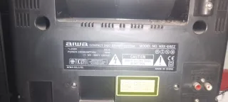 Equipo de música Aiwa con CD y doble cassette