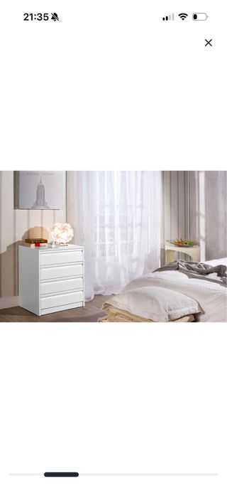 Cajonera blanca Leroy Merlin 80cm