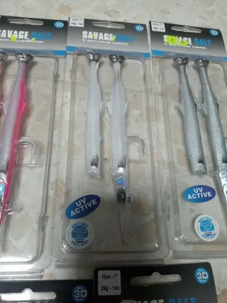 Vinilos de pesca Savage Gear