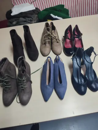 Lote de Zapatos y Botines