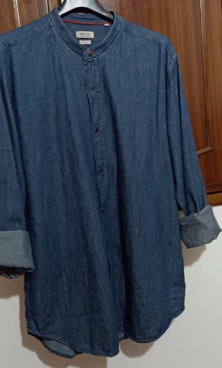 Camicia jeans uomo XXL