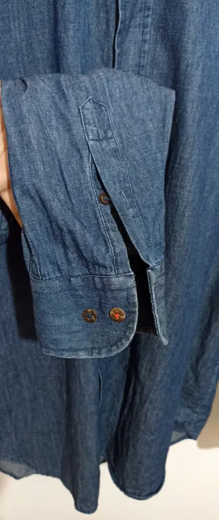 Camicia jeans uomo XXL