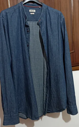 Camicia jeans uomo XXL
