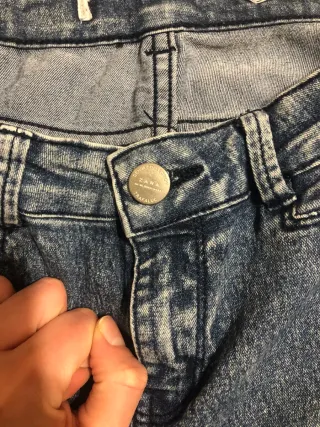 Jeans Zara effetto stone wash
