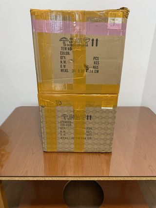 Lámpara colgante cristal y metal