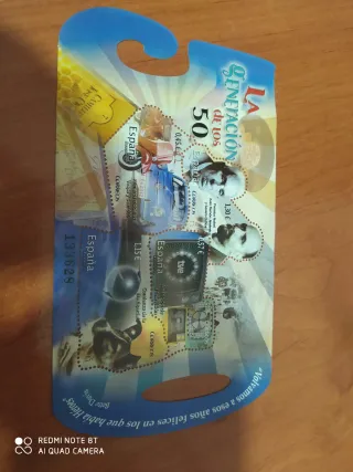 Sello España 2016 La Generación de los 50