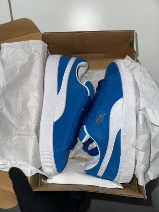 Puma Suede XL Blu/Bianco