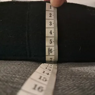 Borsa Nera in Feltro con Fiore