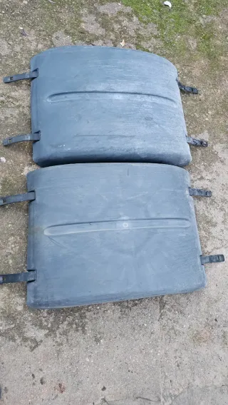 Guardabarros Plástico Gris