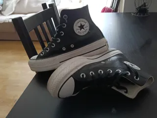 Botas Converse All Star Negras Talla X