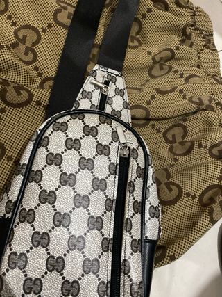 Borsa Gucci Monogram Marrone e Beige