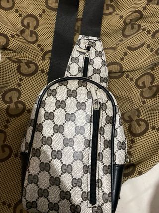 Borsa Gucci Monogram Marrone e Beige