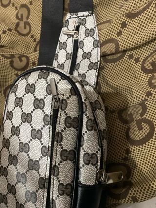 Borsa Gucci Monogram Marrone e Beige