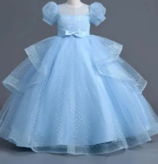 Disfraz Princesa Azul Brillante